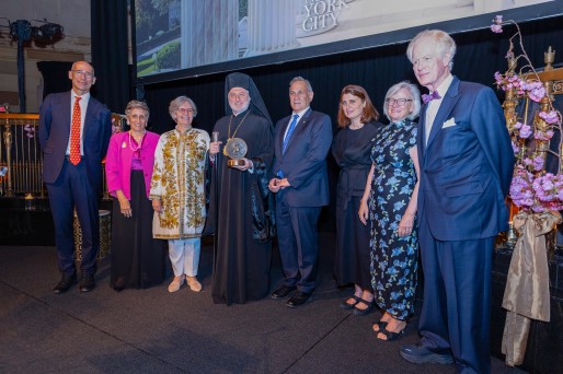 Ecumenical Patriarchate Honored with Gennadius Prize at Gala